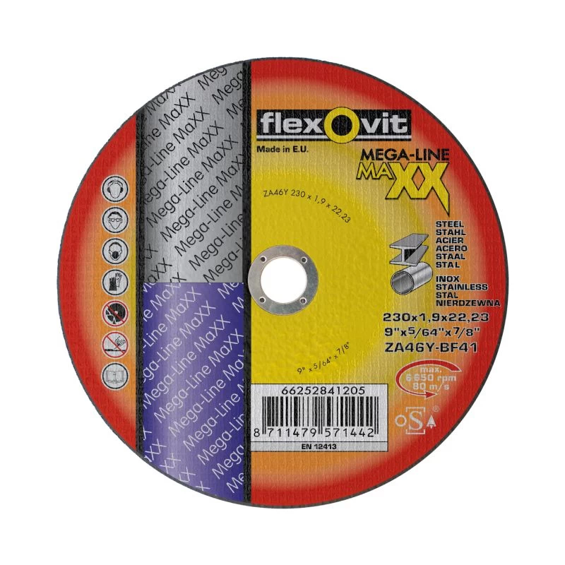 FLEXOVIT 230x1.9x22.23 ZA46Y MAXX MEGA LINE PAK 25 KOM.