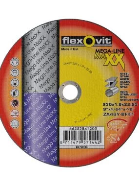 FLEXOVIT 230x1.9x22.23 ZA46Y MAXX MEGA LINE PAK.25 KOM.